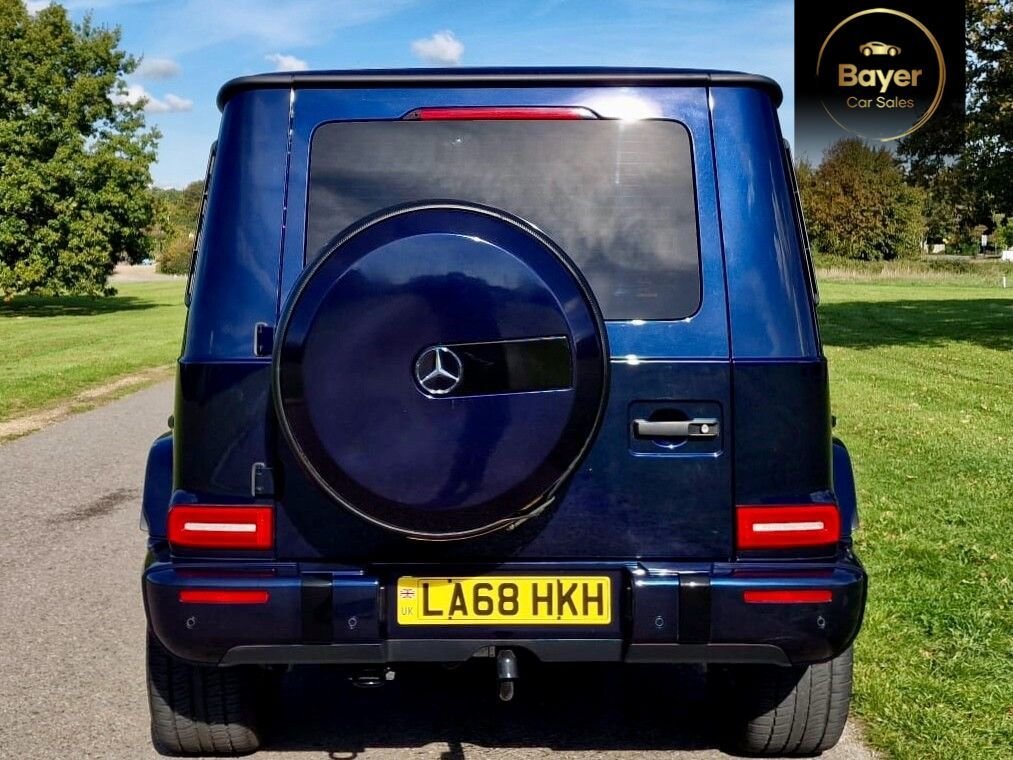 USED 2019 68 MERCEDES-BENZ G-CLASS 4.0 G63 V8 BiTurbo AMG SUV 5dr Petrol SpdS+9GT 4MATIC Euro 6 (s/s) (585 ps) FINANCE AVAILABLE