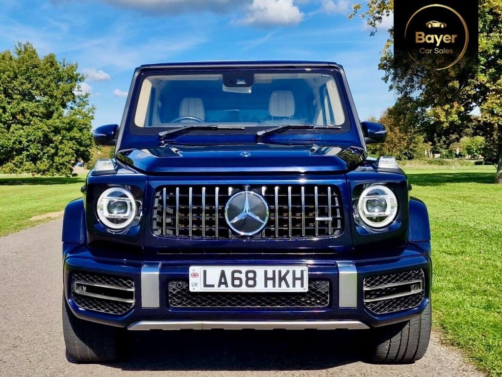 USED 2019 68 MERCEDES-BENZ G-CLASS 4.0 G63 V8 BiTurbo AMG SUV 5dr Petrol SpdS+9GT 4MATIC Euro 6 (s/s) (585 ps) FINANCE AVAILABLE
