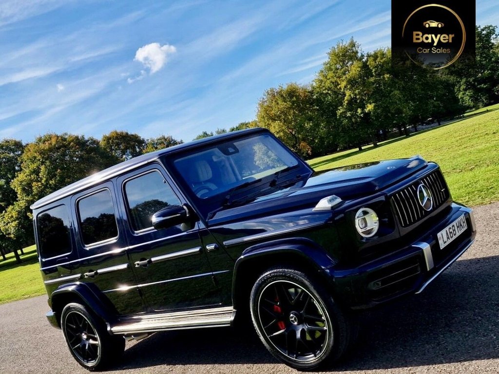 USED 2019 68 MERCEDES-BENZ G-CLASS 4.0 G63 V8 BiTurbo AMG SUV 5dr Petrol SpdS+9GT 4MATIC Euro 6 (s/s) (585 ps) FINANCE AVAILABLE