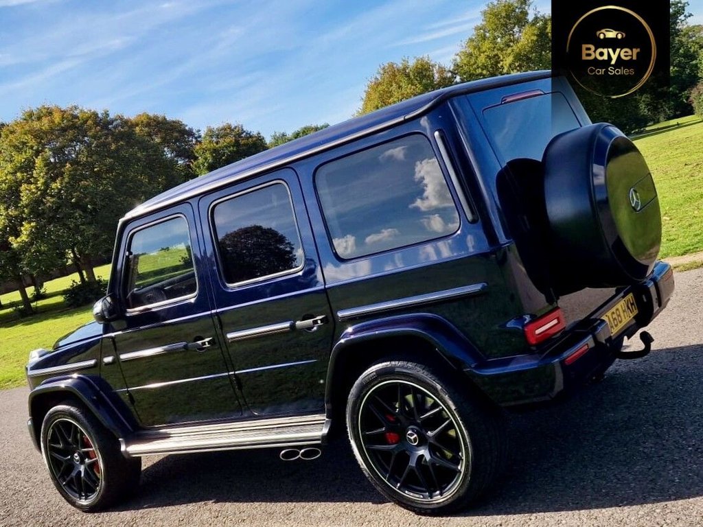 USED 2019 68 MERCEDES-BENZ G-CLASS 4.0 G63 V8 BiTurbo AMG SUV 5dr Petrol SpdS+9GT 4MATIC Euro 6 (s/s) (585 ps) FINANCE AVAILABLE