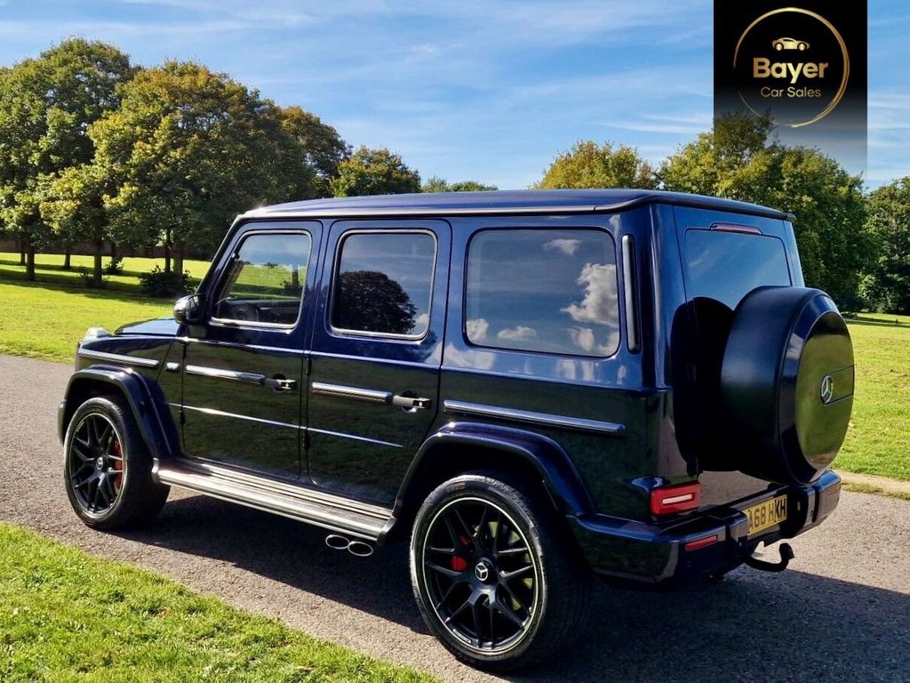USED 2019 68 MERCEDES-BENZ G-CLASS 4.0 G63 V8 BiTurbo AMG SUV 5dr Petrol SpdS+9GT 4MATIC Euro 6 (s/s) (585 ps) FINANCE AVAILABLE