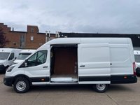 USED 2022 72 FORD TRANSIT 2.0 TDCI T350 LEADER ECOBLUE L4 H3 XLWB JUMBO H/ROOF RWD 130BHP. 97K MILES. FINANCE. PX 1 OWNER EURO 6 ULEZ. L4 XLWB. FACELIFT. FINANCE. PX.
