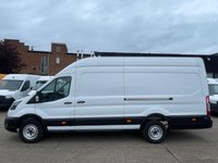 USED 2022 72 FORD TRANSIT 2.0 TDCI T350 LEADER ECOBLUE L4 H3 XLWB JUMBO H/ROOF RWD 130BHP. 97K MILES. FINANCE. PX 1 OWNER EURO 6 ULEZ. L4 XLWB. FACELIFT. FINANCE. PX.