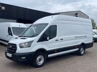 USED 2022 72 FORD TRANSIT 2.0 TDCI T350 LEADER ECOBLUE L4 H3 XLWB JUMBO H/ROOF RWD 130BHP. 97K MILES. FINANCE. PX 1 OWNER EURO 6 ULEZ. L4 XLWB. FACELIFT. FINANCE. PX.