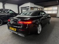 USED 2018 67 MERCEDES-BENZ E-CLASS 2.0 E220d AMG Line Cabriolet 2dr Diesel G-Tronic+ Euro 6 (s/s) (194 ps) AMBIENT LIGHTING + 19" ALLOYS