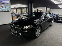 USED 2018 67 MERCEDES-BENZ E-CLASS 2.0 E220d AMG Line Cabriolet 2dr Diesel G-Tronic+ Euro 6 (s/s) (194 ps) AMBIENT LIGHTING + 19" ALLOYS