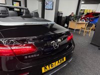 USED 2018 67 MERCEDES-BENZ E-CLASS 2.0 E220d AMG Line Cabriolet 2dr Diesel G-Tronic+ Euro 6 (s/s) (194 ps) AMBIENT LIGHTING + 19" ALLOYS