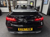USED 2018 67 MERCEDES-BENZ E-CLASS 2.0 E220d AMG Line Cabriolet 2dr Diesel G-Tronic+ Euro 6 (s/s) (194 ps) AMBIENT LIGHTING + 19" ALLOYS