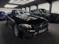 USED 2018 67 MERCEDES-BENZ E-CLASS 2.0 E220d AMG Line Cabriolet 2dr Diesel G-Tronic+ Euro 6 (s/s) (194 ps) AMBIENT LIGHTING + 19" ALLOYS