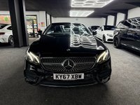 USED 2018 67 MERCEDES-BENZ E-CLASS 2.0 E220d AMG Line Cabriolet 2dr Diesel G-Tronic+ Euro 6 (s/s) (194 ps) AMBIENT LIGHTING + 19" ALLOYS