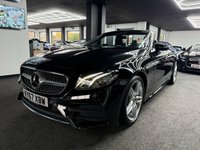 USED 2018 67 MERCEDES-BENZ E-CLASS 2.0 E220d AMG Line Cabriolet 2dr Diesel G-Tronic+ Euro 6 (s/s) (194 ps) AMBIENT LIGHTING + 19" ALLOYS