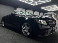 USED 2018 67 MERCEDES-BENZ E-CLASS 2.0 E220d AMG Line Cabriolet 2dr Diesel G-Tronic+ Euro 6 (s/s) (194 ps) AMBIENT LIGHTING + 19" ALLOYS