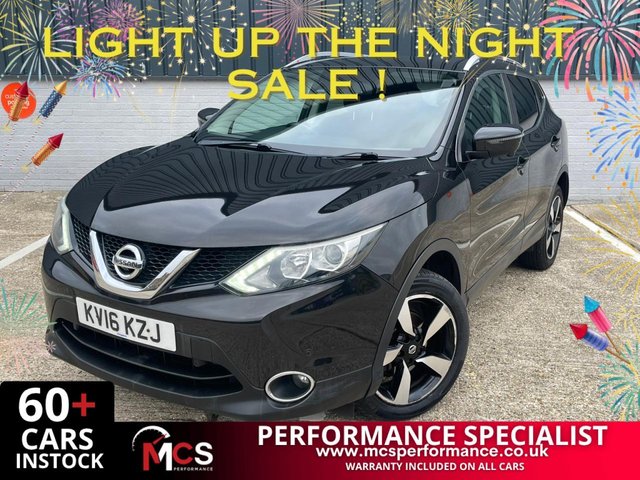 2016 16 NISSAN QASHQAI 1.5 dCi n-tec+ SUV 5dr Diesel Manual 2WD Euro 6 (s/s) (110 ps) LIGHT UP THE NIGHT SALE !!