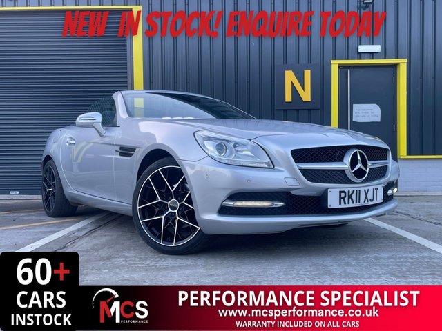 2011 11 MERCEDES-BENZ SLK 1.8 SLK200 BlueEfficiency Convertible 2dr Petrol G-Tronic+ Euro 5 (s/s) (184 ps) &pound;1000 SCRAPPAGE ALLOWANCE !!