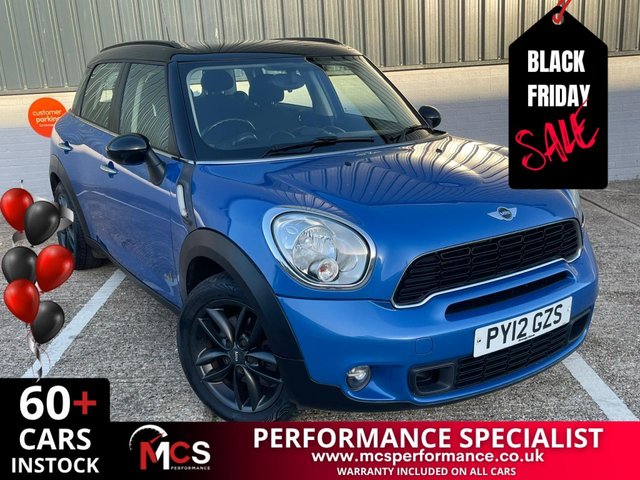 2012 12 MINI COUNTRYMAN 2.0 Cooper SD SUV 5dr Diesel Auto ALL4 Euro 5 (143 ps) BLACK FRIDAY PRICING NOW LIVE!