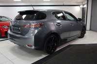 USED 2013 LEXUS CT 1.8 200h F Sport Hatchback 5dr Petrol Hybrid CVT Euro 5 (s/s) (136 ps) HTD SEATS+MEMORY+REVCAM!