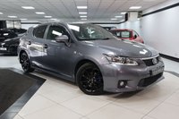 USED 2013 LEXUS CT 1.8 200h F Sport Hatchback 5dr Petrol Hybrid CVT Euro 5 (s/s) (136 ps) HTD SEATS+MEMORY+REVCAM!