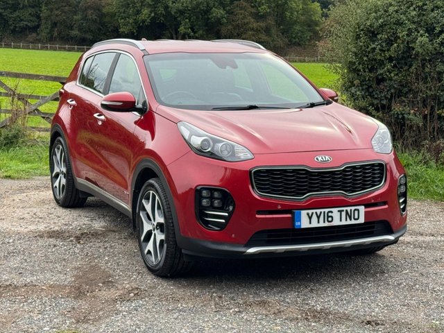 2016 16 Kia Sportage 2.0 CRDi GT-Line SUV 5dr Diesel Manual AWD Euro 6 (134 bhp)
