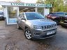 USED 2021 71 JEEP COMPASS 1.4T MultiAirII GPF Longitude SUV 5dr Petrol Manual Euro 6 (s/s) (140 ps) This example comes supplied with excellent service history (3 x service records) as well as a detailed inspection on arrival to us. One Owner. MOT until October 2026 (no advisories). Euro 6 / ULEZ Compliant.