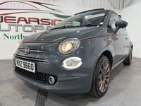 USED 2019 FIAT 500C 1.2 Collezione Convertible 2dr Petrol Manual Euro 6 (s/s) (69 bhp) 2 keys, rear parking sensors, A/C