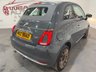 USED 2019 FIAT 500C 1.2 Collezione Convertible 2dr Petrol Manual Euro 6 (s/s) (69 bhp) 2 keys, rear parking sensors, A/C