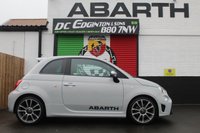 USED 2022 72 ABARTH 595 1.4 T-Jet Turismo Hatchback 3dr Petrol Manual Euro 6 (165 bhp) COMPOVOLO GREY 8,000 MILES Black Leather