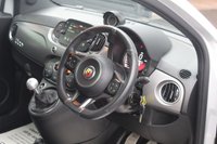 USED 2022 72 ABARTH 595 1.4 T-Jet Turismo Hatchback 3dr Petrol Manual Euro 6 (165 bhp) COMPOVOLO GREY 8,000 MILES Black Leather