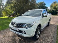 USED 2017 17 MITSUBISHI L200 2.4 DI-D DC Warrior Pickup Double Cab 4dr Diesel Manual 4WD Euro 6 (178 ps) # SAT NAV # FSH # EURO 6 #