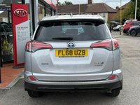 USED 2018 68 TOYOTA RAV4 2.5 VVT-h Excel SUV 5dr Petrol Hybrid CVT 4WD Euro 6 (s/s) (197 ps) 