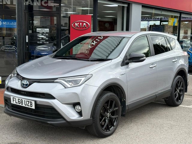2018 68 Toyota Rav4 2.5 VVT-h Excel SUV 5dr Petrol Hybrid CVT 4WD Euro 6 (s/s) (197 ps)