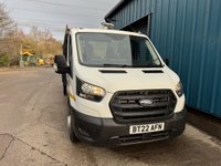USED 2022 22 FORD TRANSIT 350 ECOBLUE LEADER VAN, 2.0, CHASSIS CAB, RWD, L3, EURO 6, 130PS (BT22 AFN) Delivery and Finance available. 25+ years in business. RAC Approved Dealer