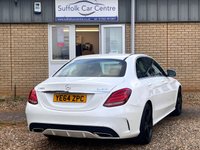 USED 2014 64 MERCEDES-BENZ C-CLASS 2.1 C220 BlueTEC AMG Line Saloon 4dr Diesel G-Tronic+ Euro 6 (s/s) (170 ps) www.suffolkcarcentre.co.uk - Located at Reydon
