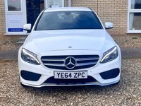 USED 2014 64 MERCEDES-BENZ C-CLASS 2.1 C220 BlueTEC AMG Line Saloon 4dr Diesel G-Tronic+ Euro 6 (s/s) (170 ps) www.suffolkcarcentre.co.uk - Located at Reydon