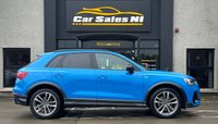USED 2022 22 AUDI Q3 2.0 TDI 40 Black Edition SUV 5dr Diesel S Tronic quattro Euro 6 (s/s) (200 ps) 1 OWNER + REAR CAMERA + VIRTUAL COCKPIT + HEATED FRONT SEATS