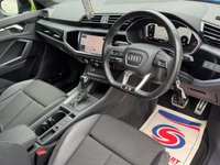 USED 2022 22 AUDI Q3 2.0 TDI 40 Black Edition SUV 5dr Diesel S Tronic quattro Euro 6 (s/s) (200 ps) 1 OWNER + REAR CAMERA + VIRTUAL COCKPIT + HEATED FRONT SEATS