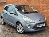 USED 2015 15 FORD KA 1.2 Zetec Hatchback 3dr Petrol Manual Euro 5 (s/s) (69 ps) 