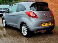 USED 2015 15 FORD KA 1.2 Zetec Hatchback 3dr Petrol Manual Euro 5 (s/s) (69 ps) 