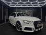 USED 2018 P AUDI S3 2.0 TFSI Black Edition Sportback 5dr Petrol S Tronic quattro Euro 6 (s/s) (310 ps) 