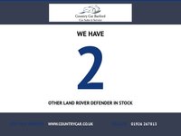 USED 2023 23 LAND ROVER DEFENDER 3.0 D300 MHEV X-Dynamic HSE SUV 5dr Diesel Auto 4WD Euro 6 (s/s) (300 ps) 19000 MILES SERVICE HISTORY BLACK BLACK  PANORAMIC ROOF