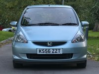 USED 2007 56 HONDA JAZZ 1.4 i-DSI SE Hatchback 5dr Petrol CVT-7 (139 g/km, 82 bhp) 