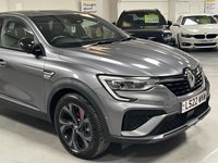 USED 2022 22 RENAULT ARKANA 1.6 E-TECH r.s. line SUV 5dr Petrol Hybrid Auto 2WD Euro 6 (s/s) (145 bhp) HEATED LEATHER+SATNAV+PARK+DAB