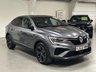 USED 2022 22 RENAULT ARKANA 1.6 E-TECH r.s. line SUV 5dr Petrol Hybrid Auto 2WD Euro 6 (s/s) (145 bhp) HEATED LEATHER+SATNAV+PARK+DAB