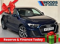 USED 2024 24 AUDI A1 1.0 TFSI 25 S line Sportback 5dr Petrol S Tronic Euro 6 (s/s) (95 ps) 1 OWNER+ FSH+CAR PLAY+ R PARK