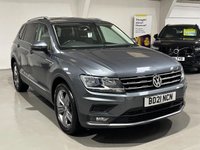 USED 2021 21 VOLKSWAGEN TIGUAN ALLSPACE 2.0 TDI Match SUV 5dr Diesel DSG Euro 6 (s/s) (150 ps) 19"S+7SEAT+SAT NAV+REAR CAM