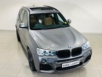 USED 2015 15 BMW X3 2.0 20d M Sport SUV 5dr Diesel Auto xDrive Euro 6 (s/s) (190 ps) Panoramic Roof | Front / Rear Parking Sensor | Saddle Brown Leather | Heated Seats | Xenon Lights | Cruise Control