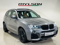 USED 2015 15 BMW X3 2.0 20d M Sport SUV 5dr Diesel Auto xDrive Euro 6 (s/s) (190 ps) Panoramic Roof | Front / Rear Parking Sensor | Saddle Brown Leather | Heated Seats | Xenon Lights | Cruise Control
