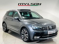 USED 2017 17 VOLKSWAGEN TIGUAN 2.0 TDI BlueMotion Tech R-Line SUV 5dr Diesel DSG 4Motion Euro 6 (s/s) (150 ps) Panoramic Roof | Apple CarPlay | Reversing Camera | Heated Seats | Cruise Control