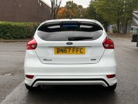 USED 2017 67 FORD FOCUS 1.0T EcoBoost ST-Line Hatchback 5dr Petrol Manual Euro 6 (s/s) (125 ps) STUNNING+ULEZ+FSH+NAV+ST LINE
