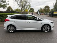 USED 2017 67 FORD FOCUS 1.0T EcoBoost ST-Line Hatchback 5dr Petrol Manual Euro 6 (s/s) (125 ps) STUNNING+ULEZ+FSH+NAV+ST LINE