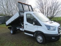 USED 2026 26 FORD TRANSIT 350 MWB 26 Ford Transit 350 One Stop Shop Tipper DRW 130 BHP, Rear park camera AIR CON Digital Rear view camera AIR CON